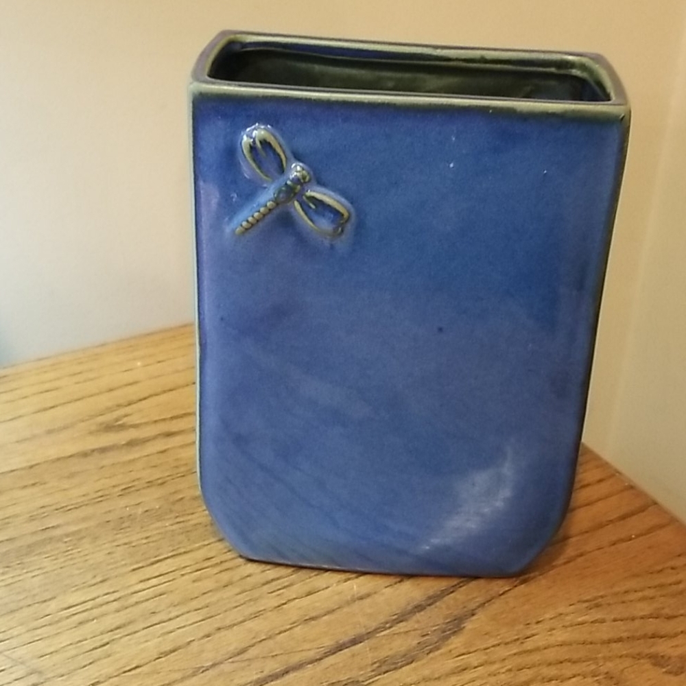 Ceremic Dragon Fly Vase